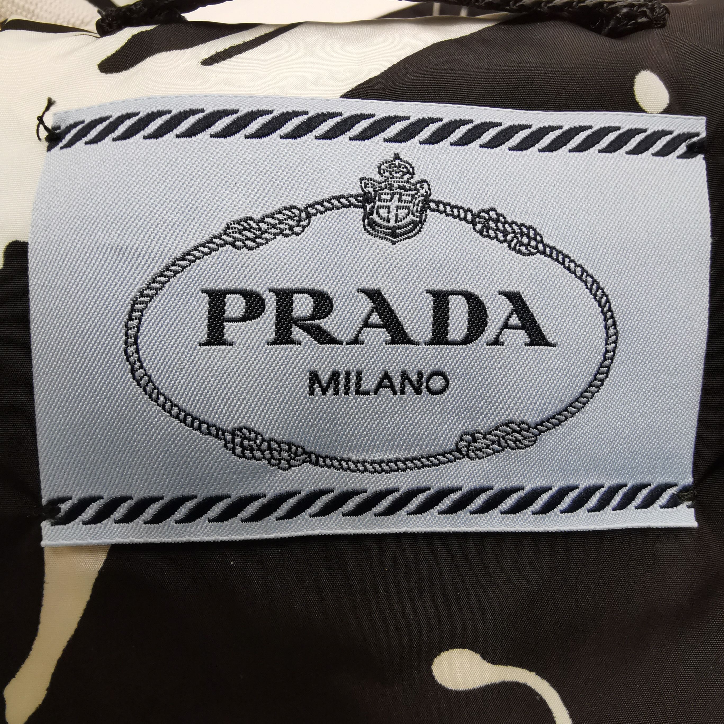 Prada Prada Color Block Long Sleeve Reversible Cotton Jacket - dmc Size XS / US 0-2 / IT 36-38 - 8 Thumbnail