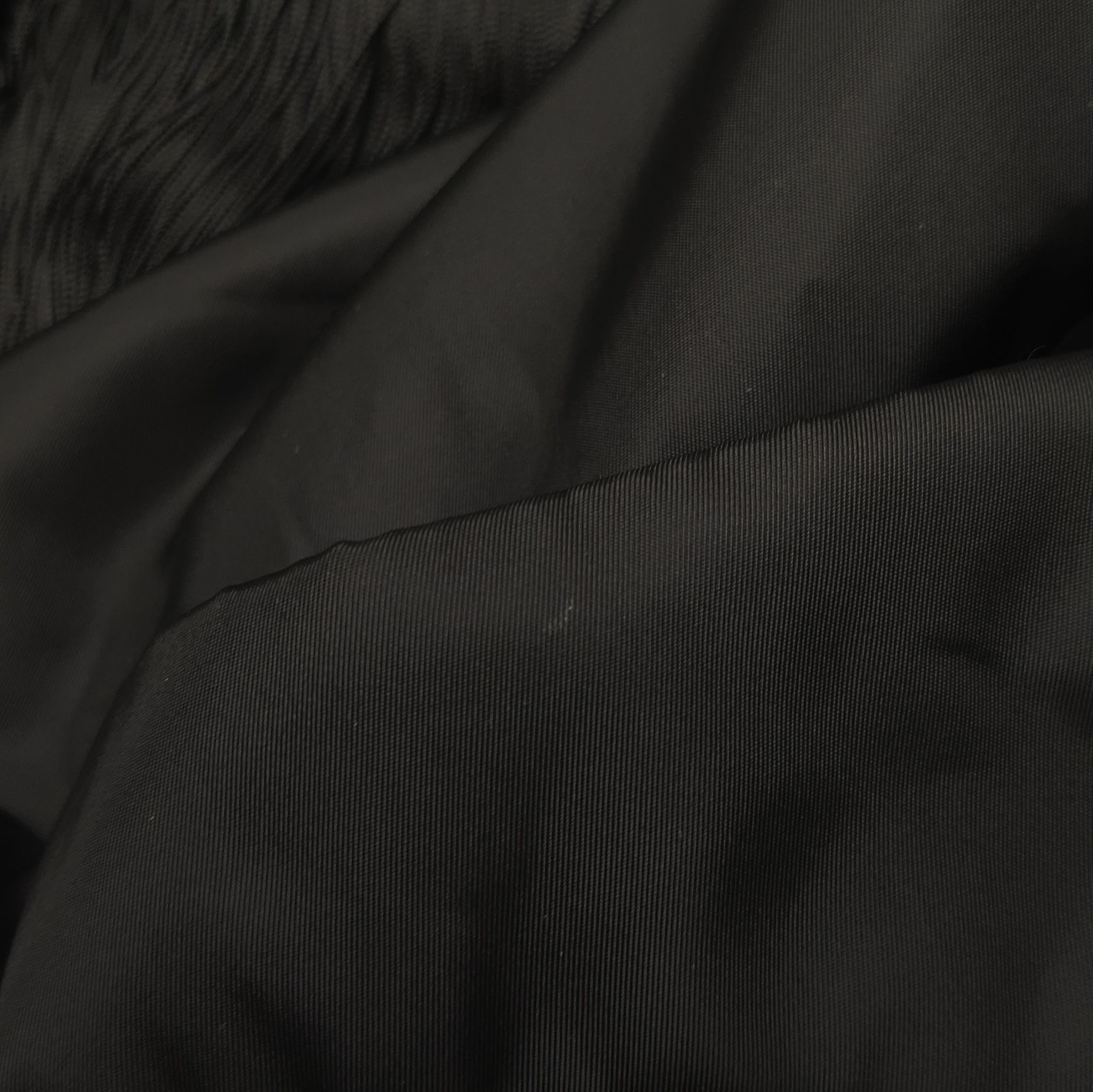 Prada Prada Double-Breasted Black Cotton Coat - dmc Size L / US 10 / IT 46 - 8 Thumbnail