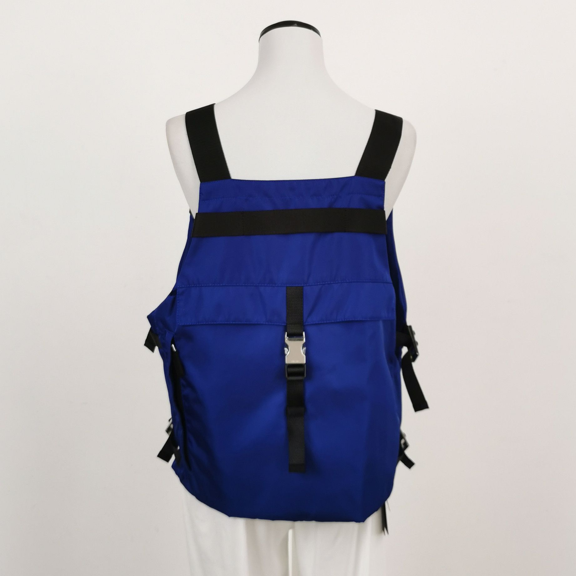 Prada Prada Color-Blocked Triangle Logo Vest - dmc Size S / US 4 / IT 40 - 2 Thumbnail