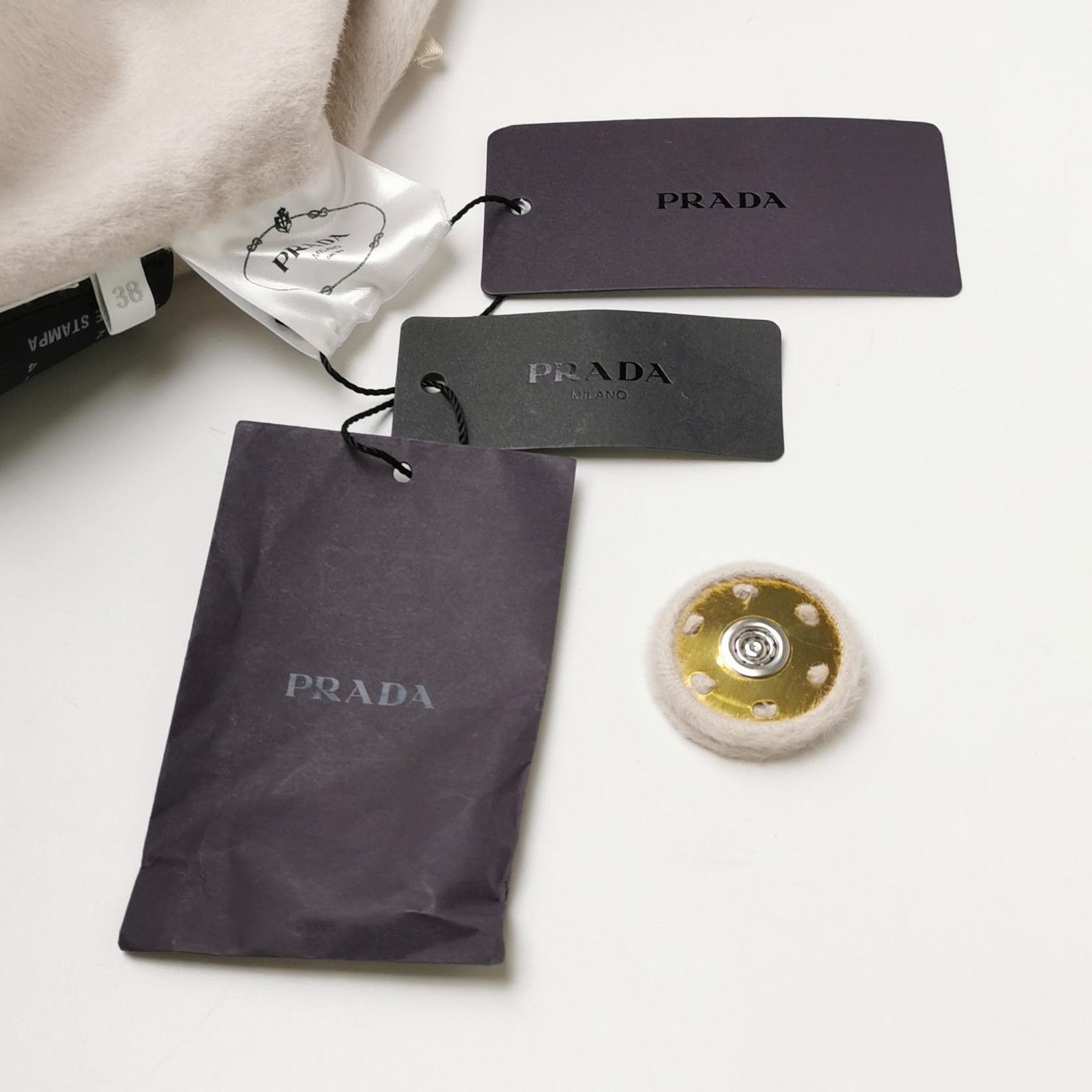 Prada Prada Wool Blend Long Sleeve Jacket - dmc Size S / US 4 / IT 40 - 3 Thumbnail