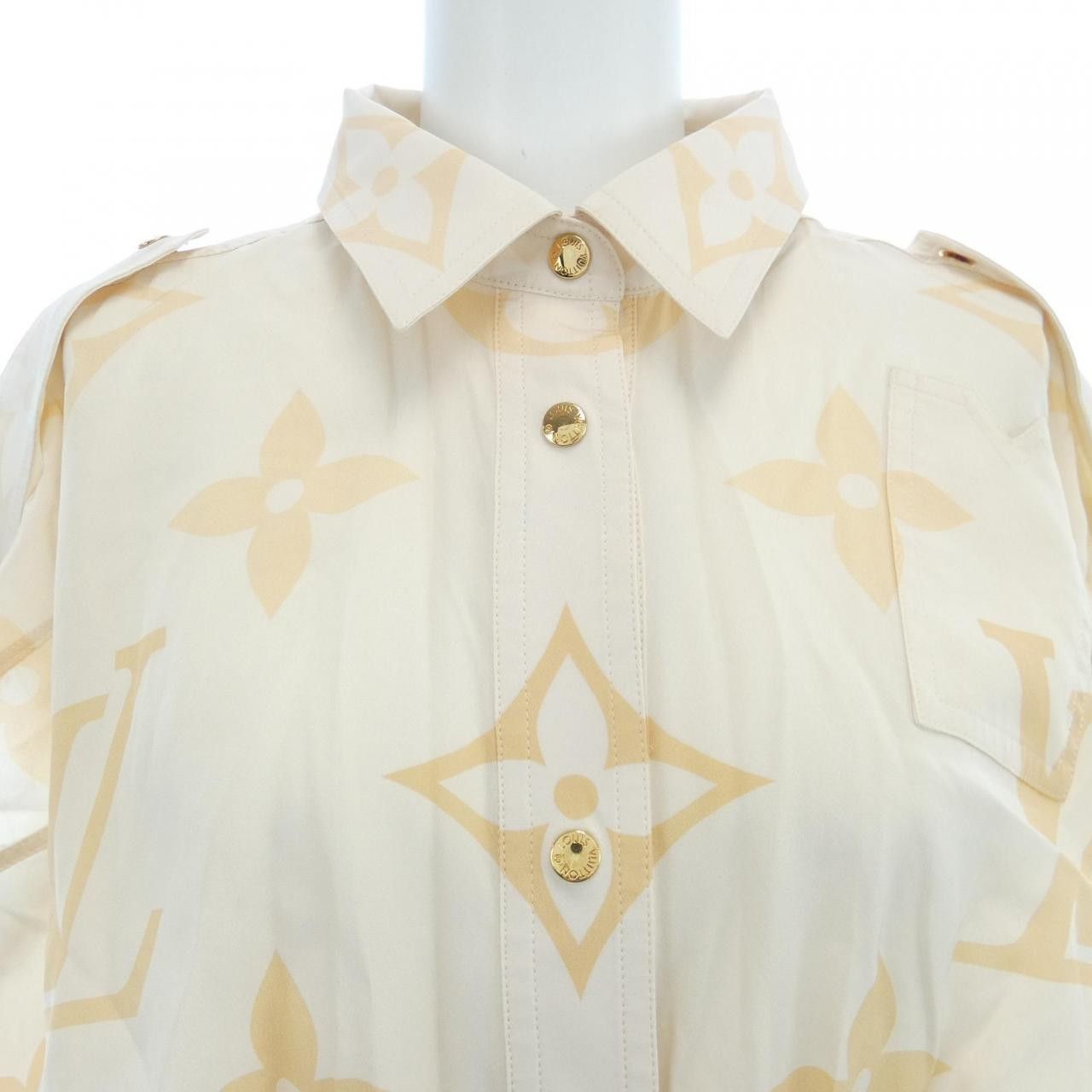 Louis Vuitton Louis Vuitton Louis Vuitton 100% Silk Dress Others Dresses FLDR03DI6 DUTY FREE for USA Size ONE SIZE - 5 Thumbnail