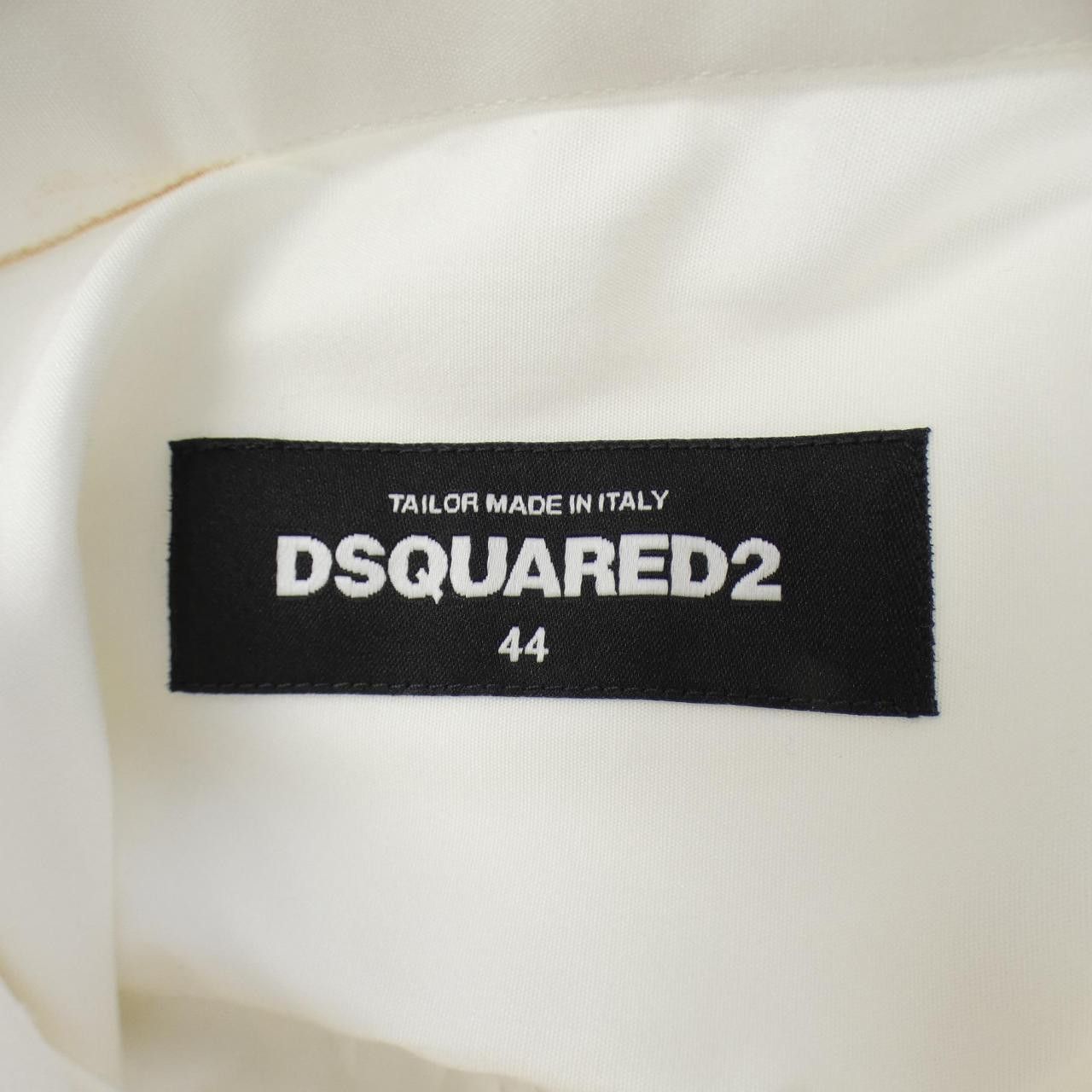 Other Other Dsquared2 S74DM0121 Shirt Cotton Dress Shirt S74DM0121 DUTY FREE for USA Size ONE SIZE - 4 Thumbnail