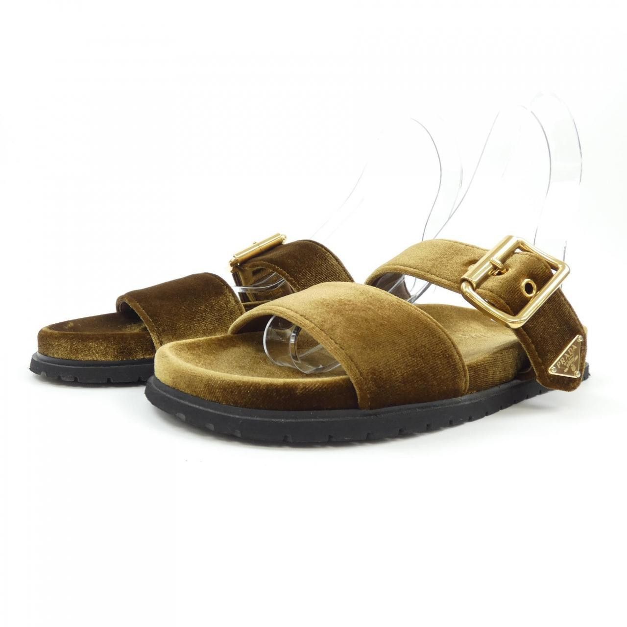 Prada Prada Prada Velvet Sandals Others Shoes 1XX715 DUTY FREE for USA Size ONE SIZE - 3 Thumbnail