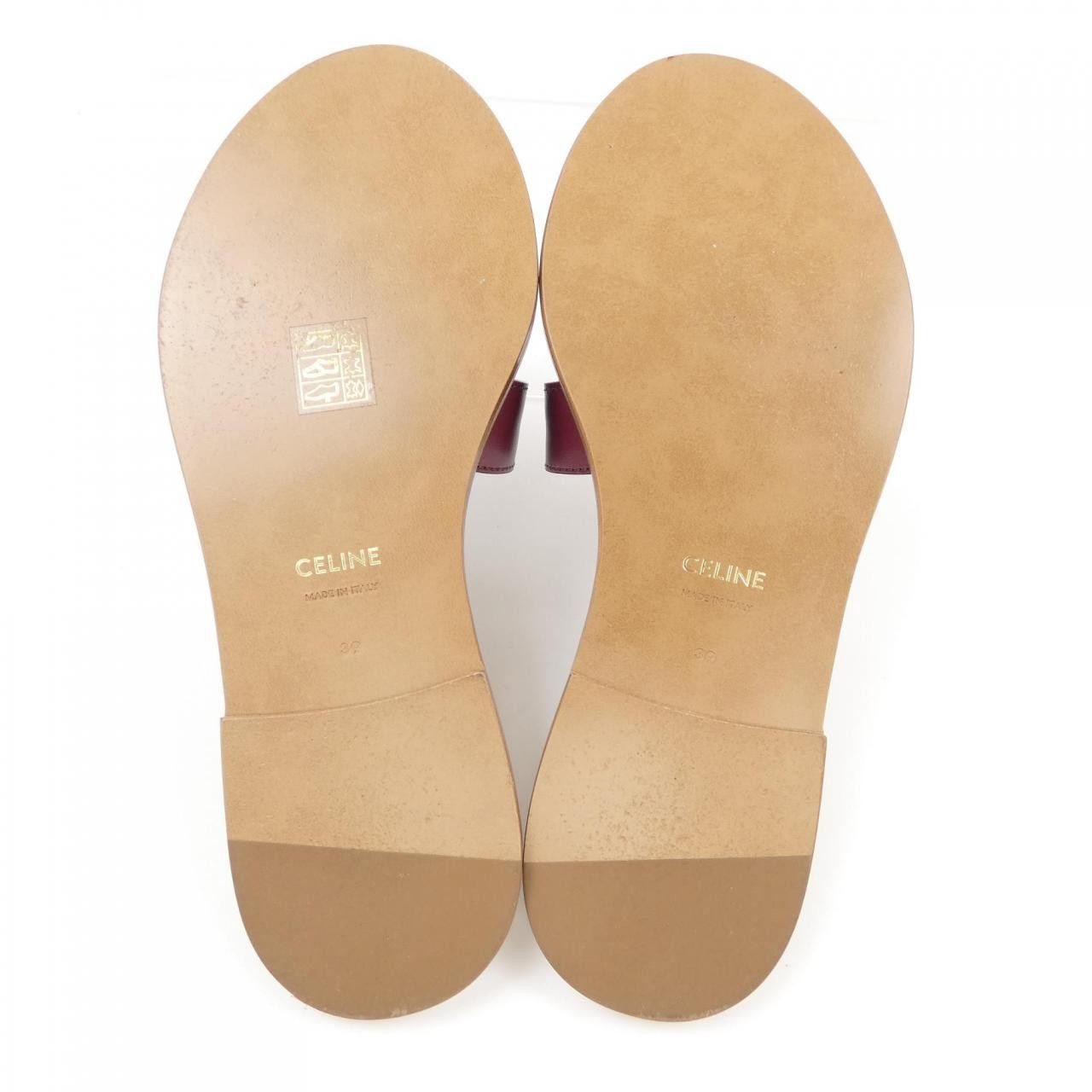 Celine Celine Celine Sandal Calfskin Sandal Leather Shoes 352413767C DUTY FREE for USA Size ONE SIZE - 4 Thumbnail