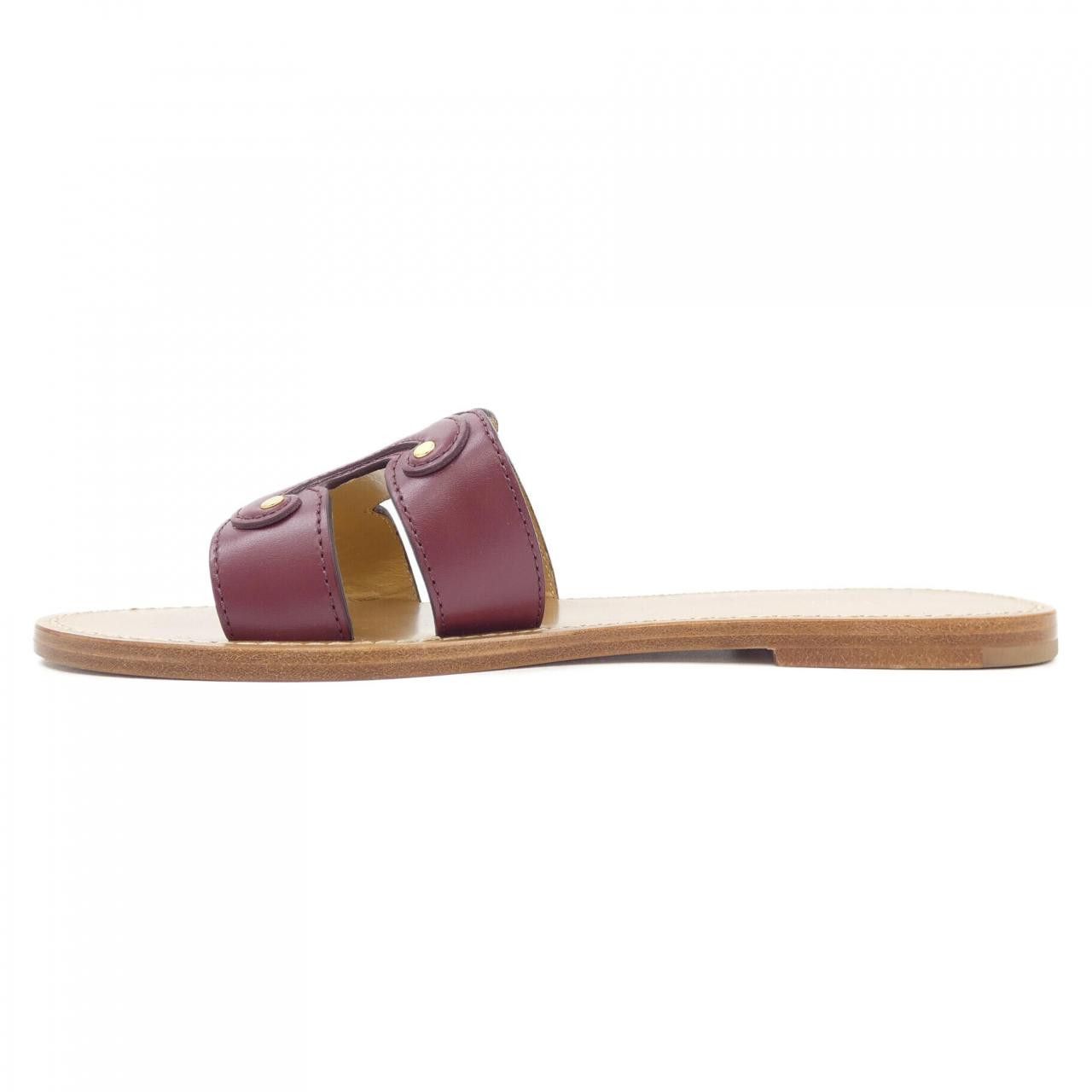 Celine Celine Celine Sandal Calfskin Sandal Leather Shoes 352413767C DUTY FREE for USA Size ONE SIZE - 2 Thumbnail