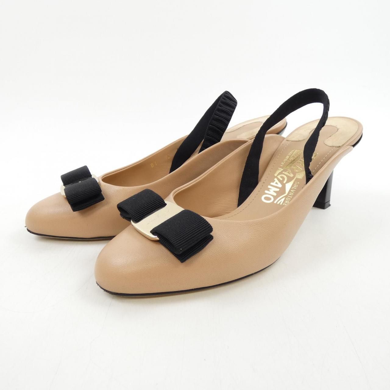 Salvatore Ferragamo Salvatore Ferragamo Salvatore Ferragamo Pumps Leather Shoes DUTY FREE for USA Size ONE SIZE - 3 Thumbnail