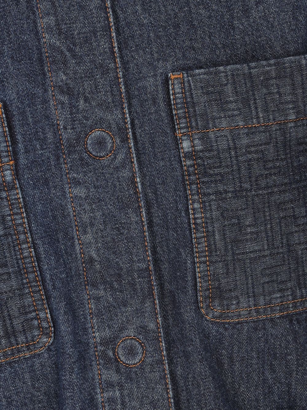 Fendi DENIM COTTON JACKET Size XS / US 0-2 / IT 36-38 - 2 Thumbnail