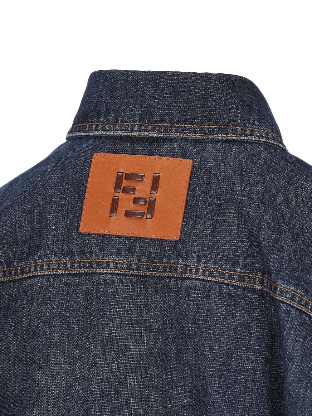 Fendi DENIM COTTON JACKET Size XS / US 0-2 / IT 36-38 - 3 Thumbnail