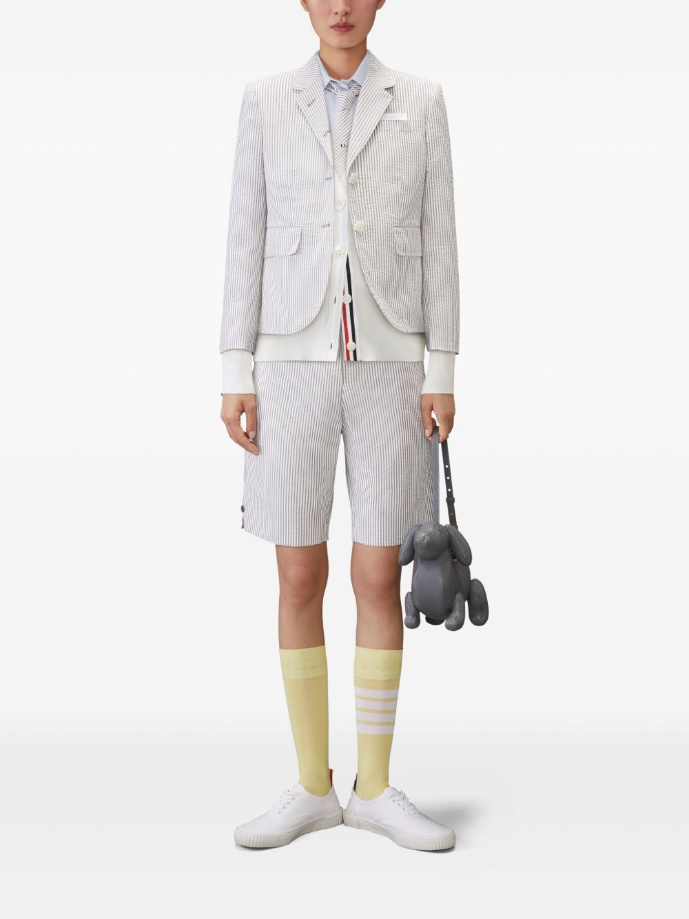 Thom Browne COTTON CROPPED SHIRT Size M / US 6-8 / IT 42-44 - 4 Thumbnail