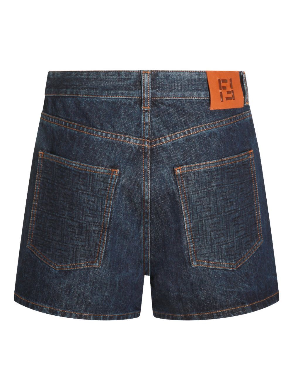 Fendi DENIM COTTON SHORTS Size 27" / US 4 / IT 40 - 2 Thumbnail