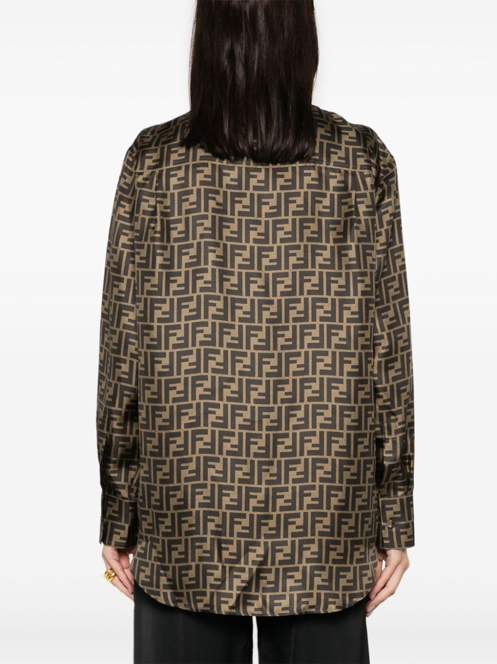 Fendi FF SILK SHIRT Size S / US 4 / IT 40 - 5 Thumbnail