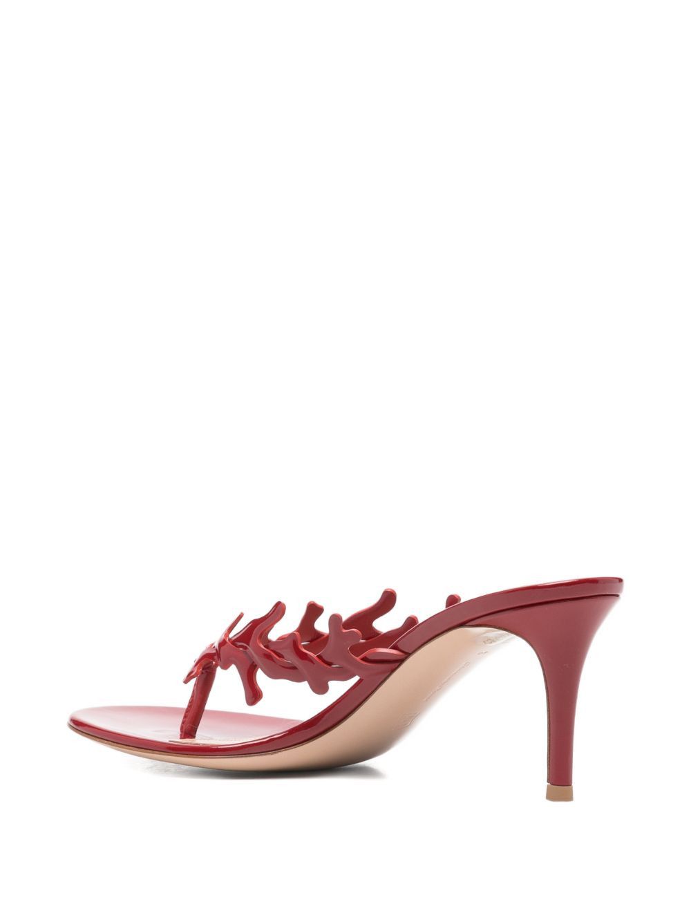 Gianvito Rossi OCEAN PATENT LEATHER SANDALS Size US 10 / IT 40 - 2 Thumbnail