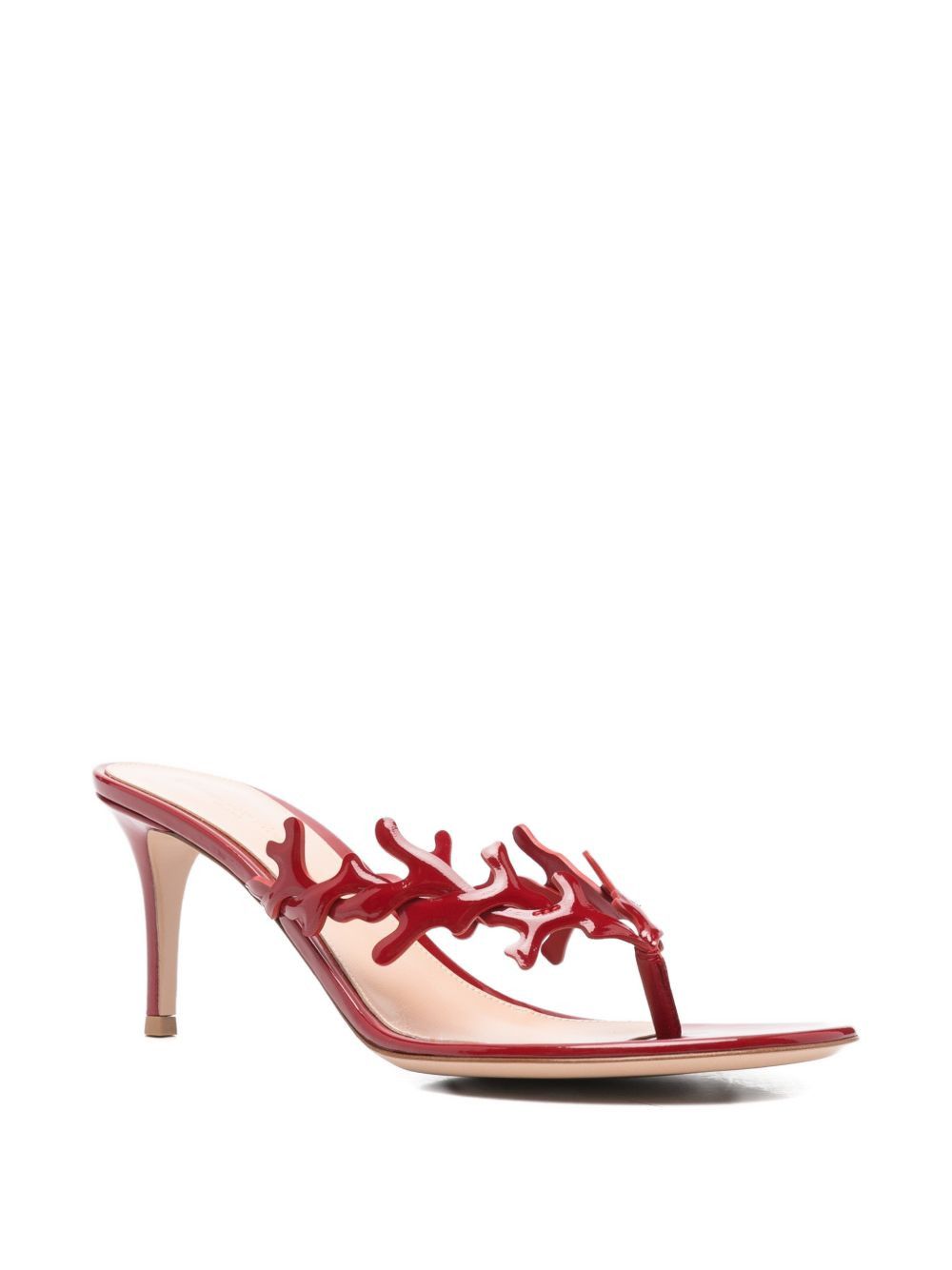 Gianvito Rossi OCEAN PATENT LEATHER SANDALS Size US 10 / IT 40 - 4 Thumbnail