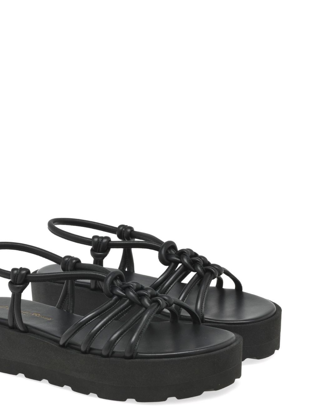 HEBE LEATHER SANDALS