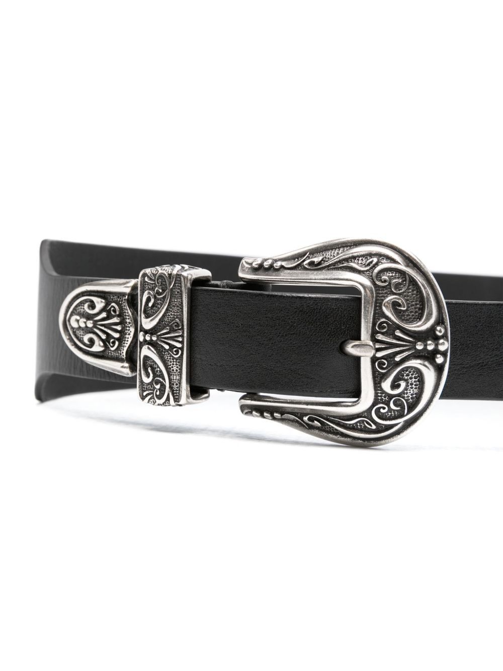 Golden Goose DOUBLE BUCKLE LEATHER BELT Size ONE SIZE - 2 Thumbnail