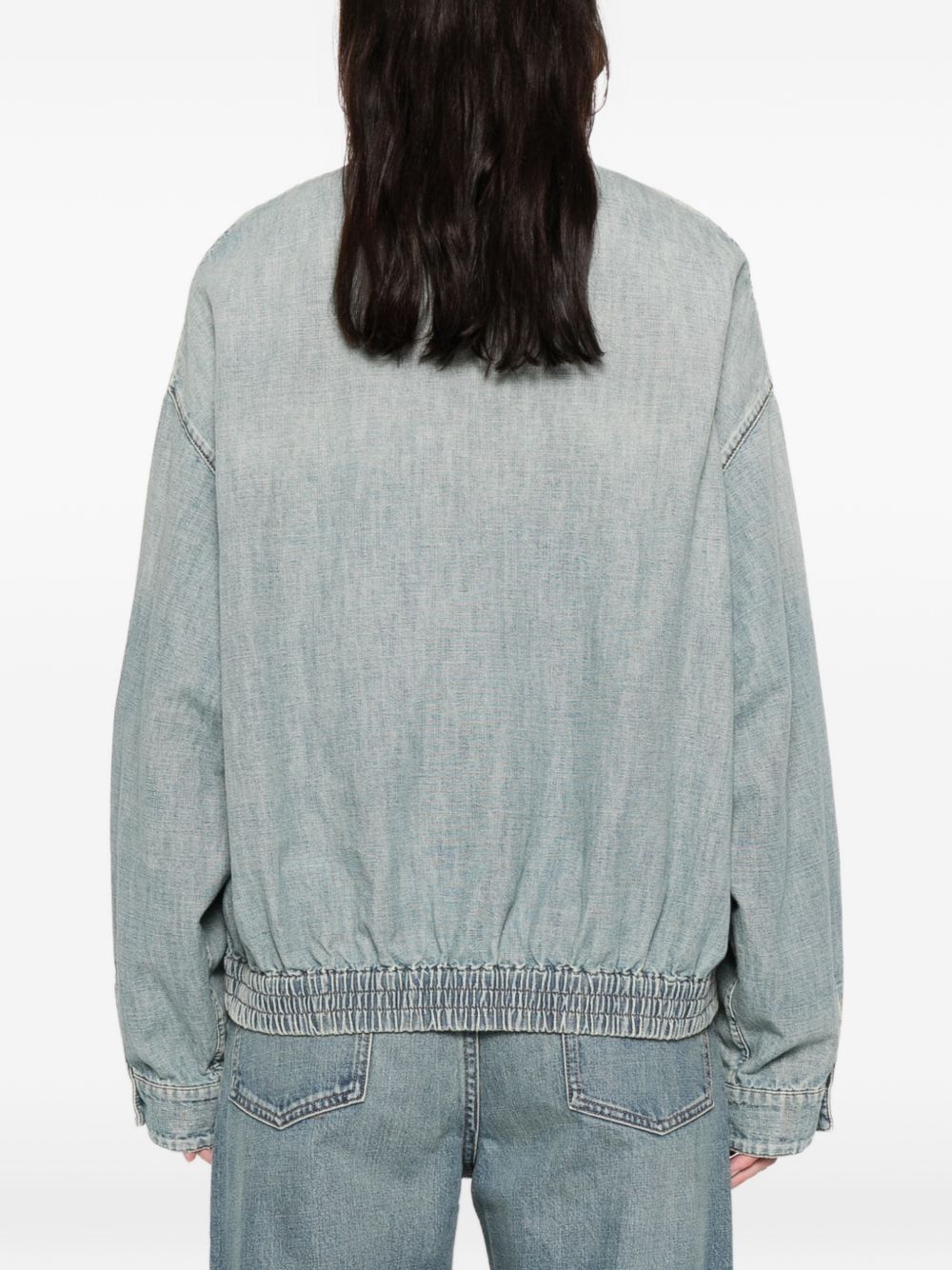 Miu Miu DENIM COTTON JACKET Size S / US 4 / IT 40 - 2 Thumbnail