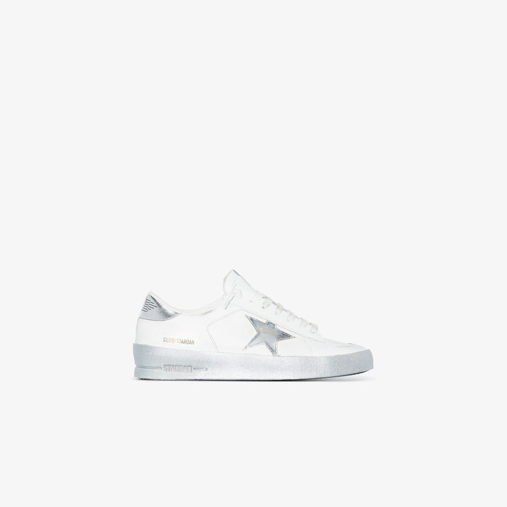 Golden Goose STARDAN LEATHER SNEAKERS Size US 9 / IT 39 - 7 Thumbnail