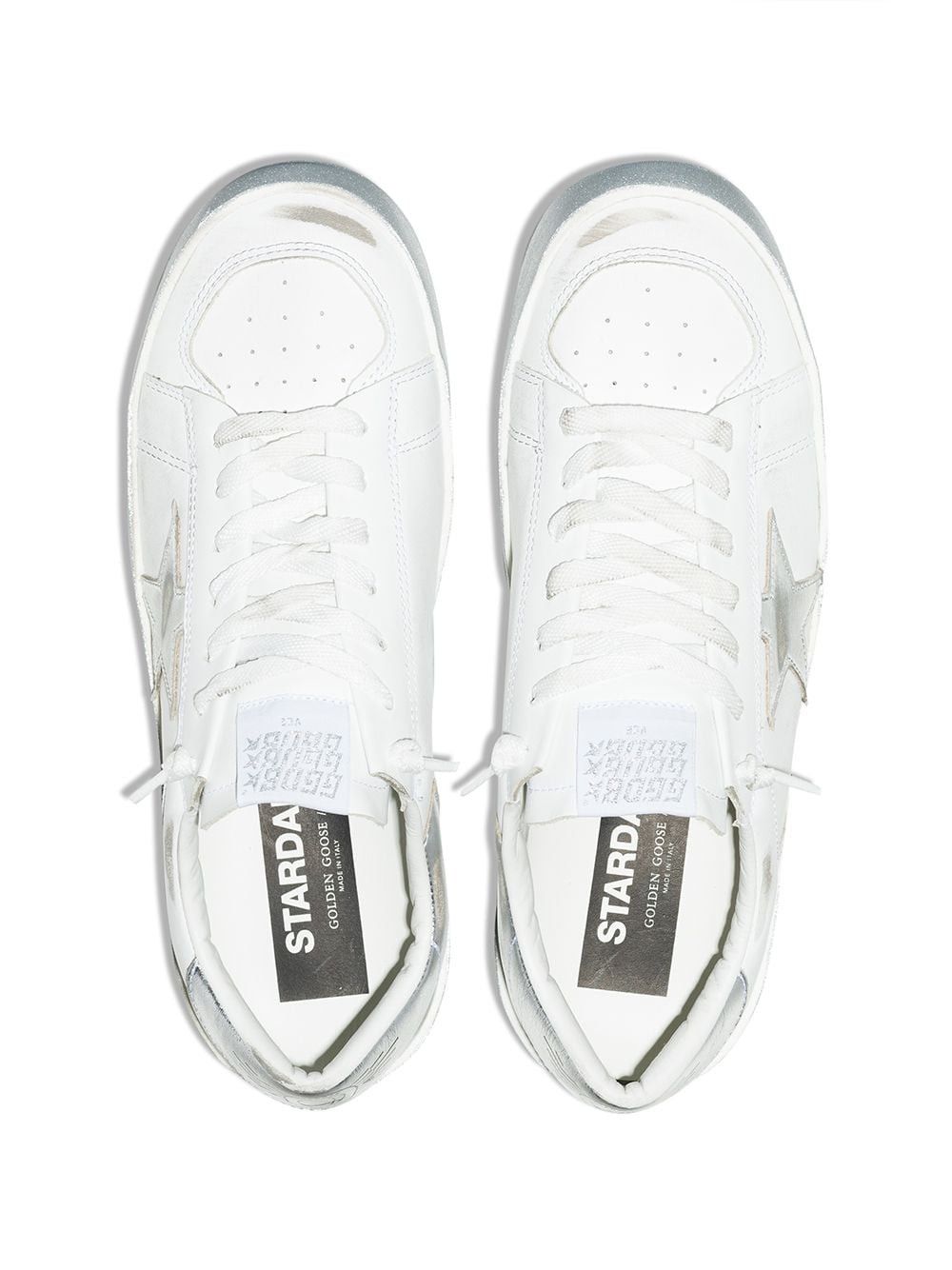 Golden Goose STARDAN LEATHER SNEAKERS Size US 9 / IT 39 - 2 Thumbnail