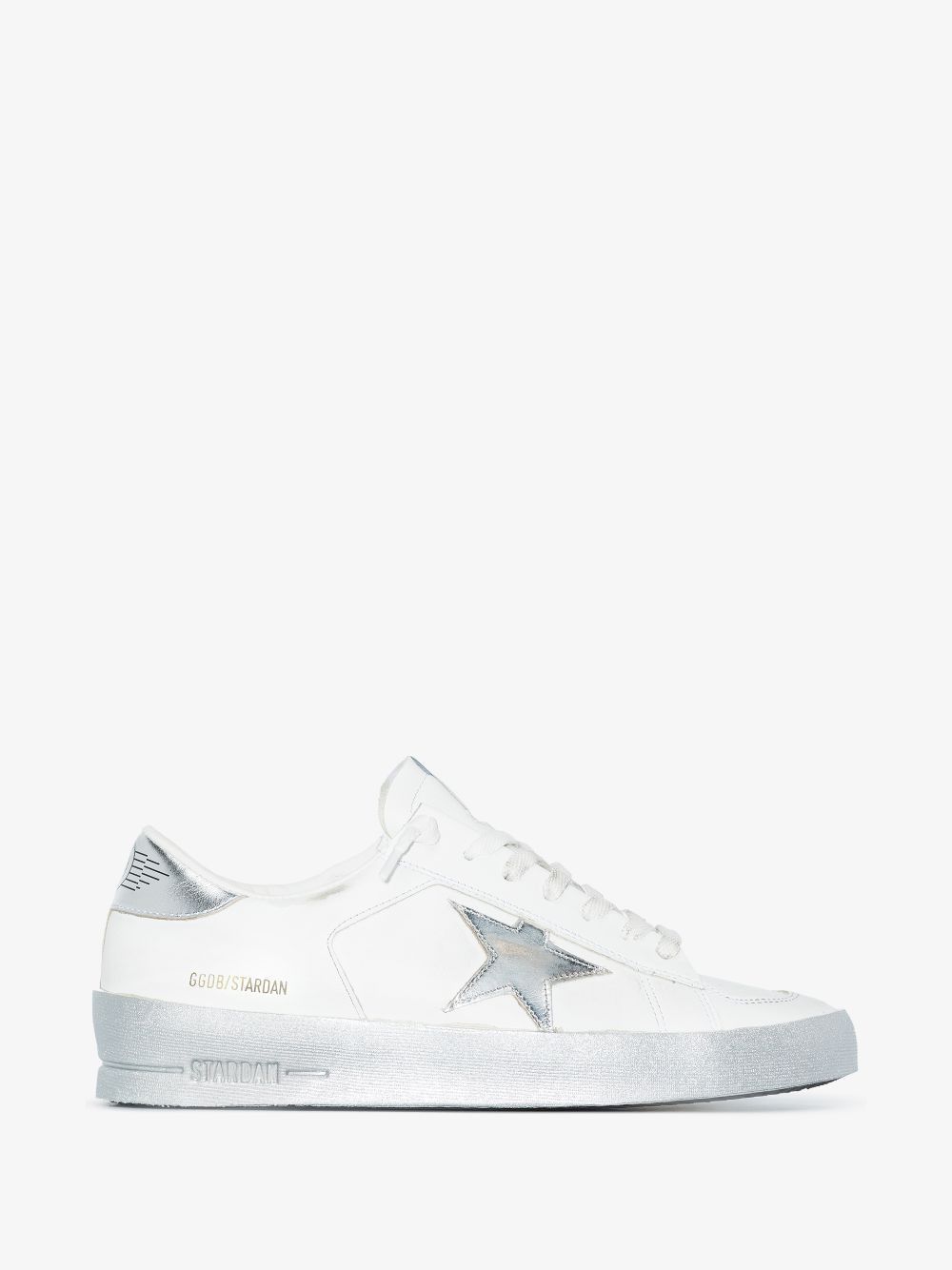 Golden Goose STARDAN LEATHER SNEAKERS Size US 11 / IT 41 - 4 Thumbnail