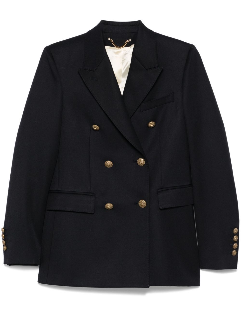 Golden Goose WOOL DOUBLE-BREASTED BLAZER JACKET Size XS / US 0-2 / IT 36-38 - 4 Thumbnail