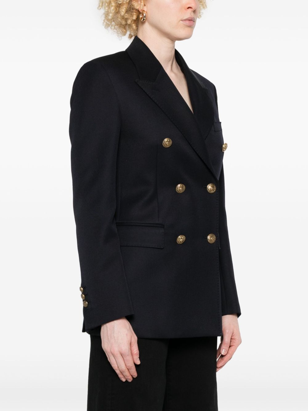 Golden Goose WOOL DOUBLE-BREASTED BLAZER JACKET Size S / US 4 / IT 40 - 5 Thumbnail