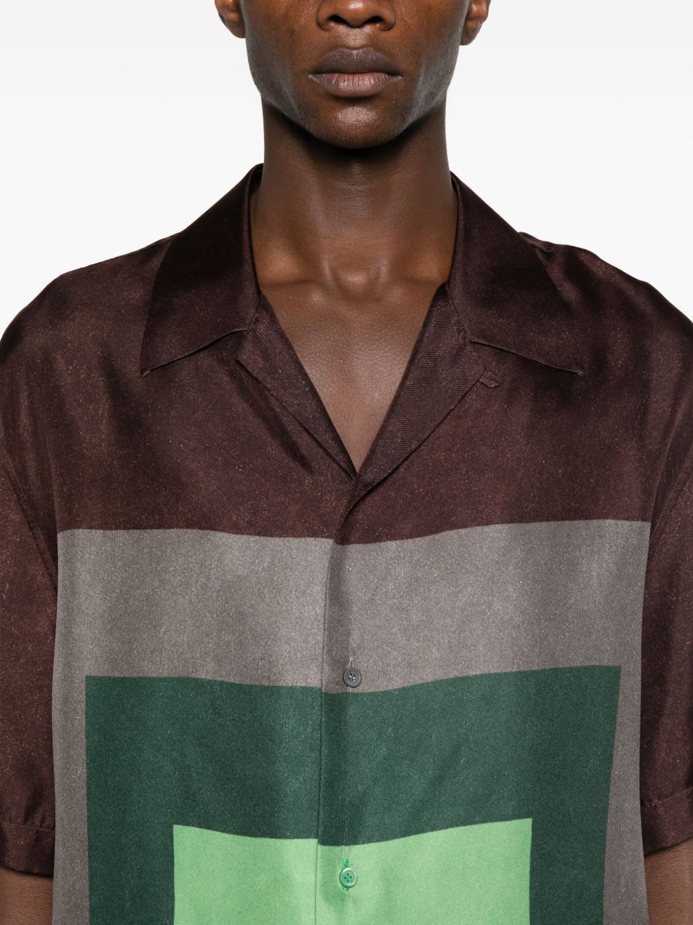 Loewe PRINTED SILK SHIRT Size US M / EU 48-50 / 2 - 2 Thumbnail