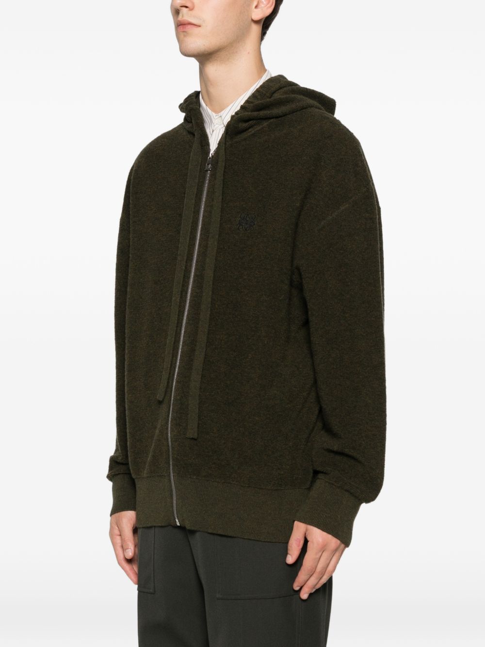 Loewe ANAGRAM WOOL HOODIE Size US L / EU 52-54 / 3 - 2 Thumbnail