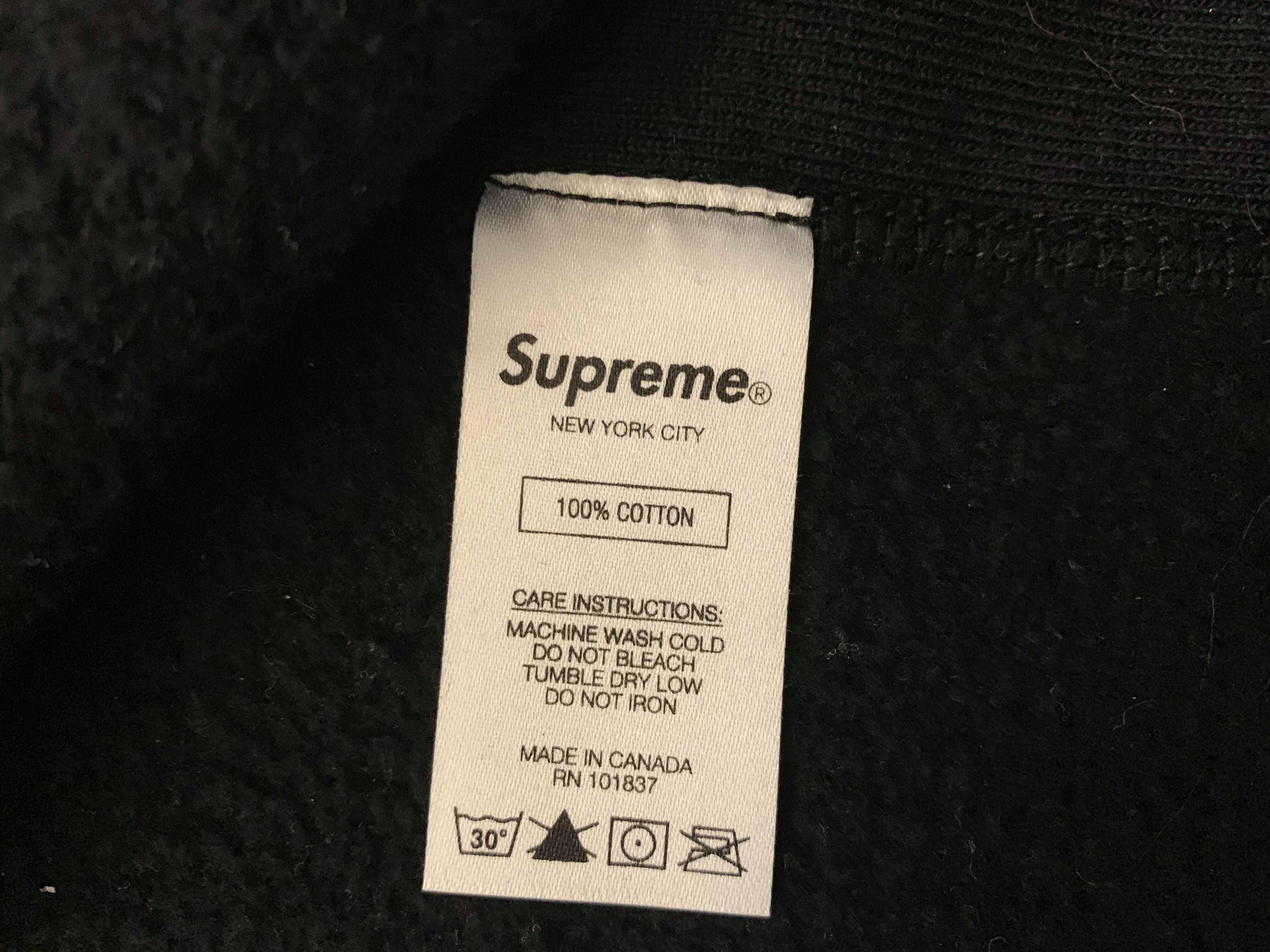 Supreme Box Logo Crewneck Black Size US XL / EU 56 / 4 - 6 Thumbnail