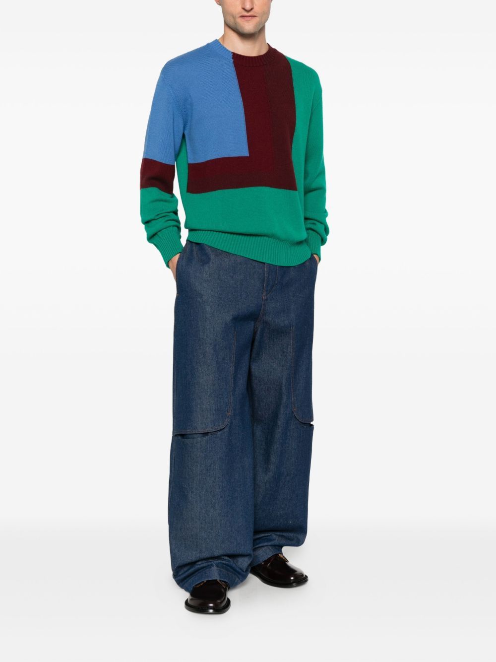 Loewe WOOL CREWNECK SWEATER Size US S / EU 44-46 / 1 - 3 Thumbnail