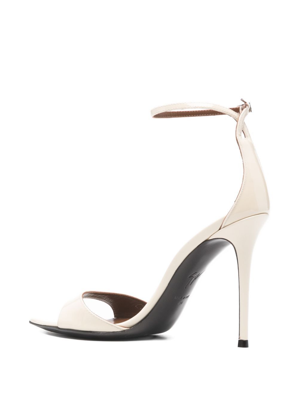Giuseppe Zanotti INTRIIGO LEATHER HEEL SANDALS Size US 7.5 / IT 37.5 - 2 Thumbnail