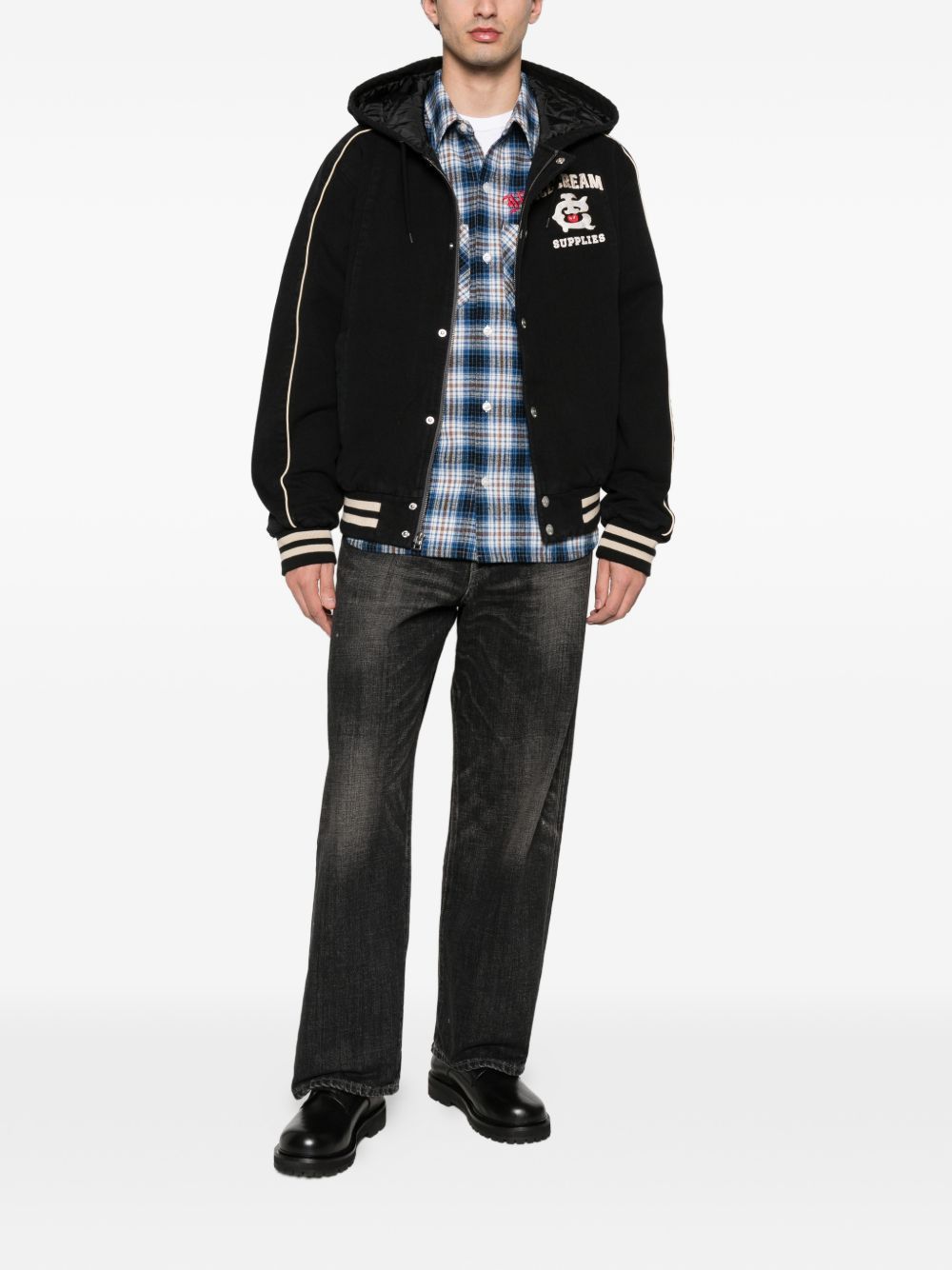Icecream COTTON HOODED BOMBER JACKET Size US L / EU 52-54 / 3 - 3 Thumbnail