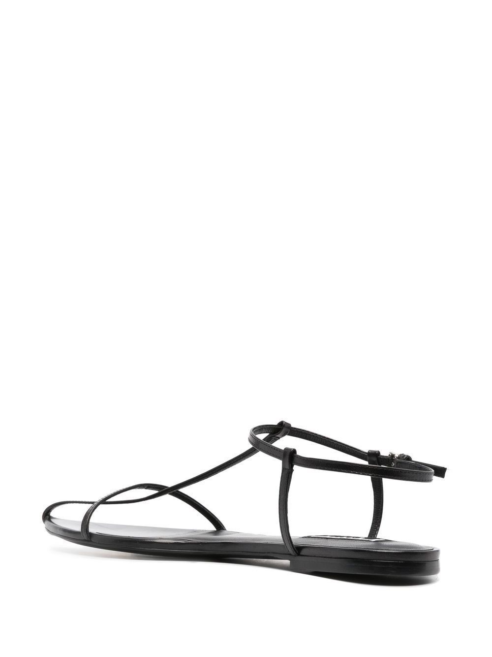 Jil Sander LEATHER SANDALS Size US 11 / IT 41 - 2 Thumbnail