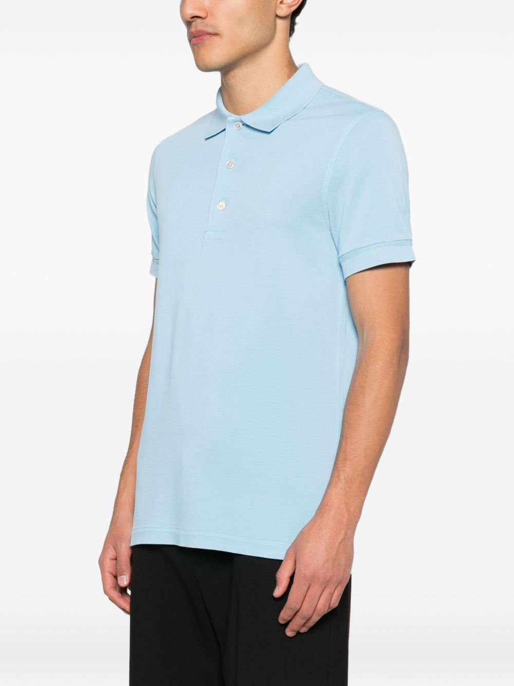 Tom Ford COTTON BLEND POLO SHIRT Size US XXL / EU 58 / 5 - 3 Thumbnail