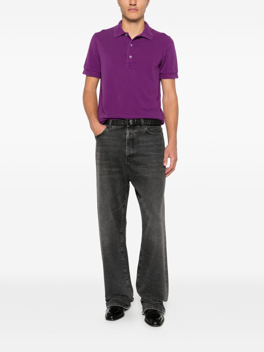 Tom Ford COTTON BLEND POLO SHIRT Size US S / EU 44-46 / 1 - 2 Thumbnail