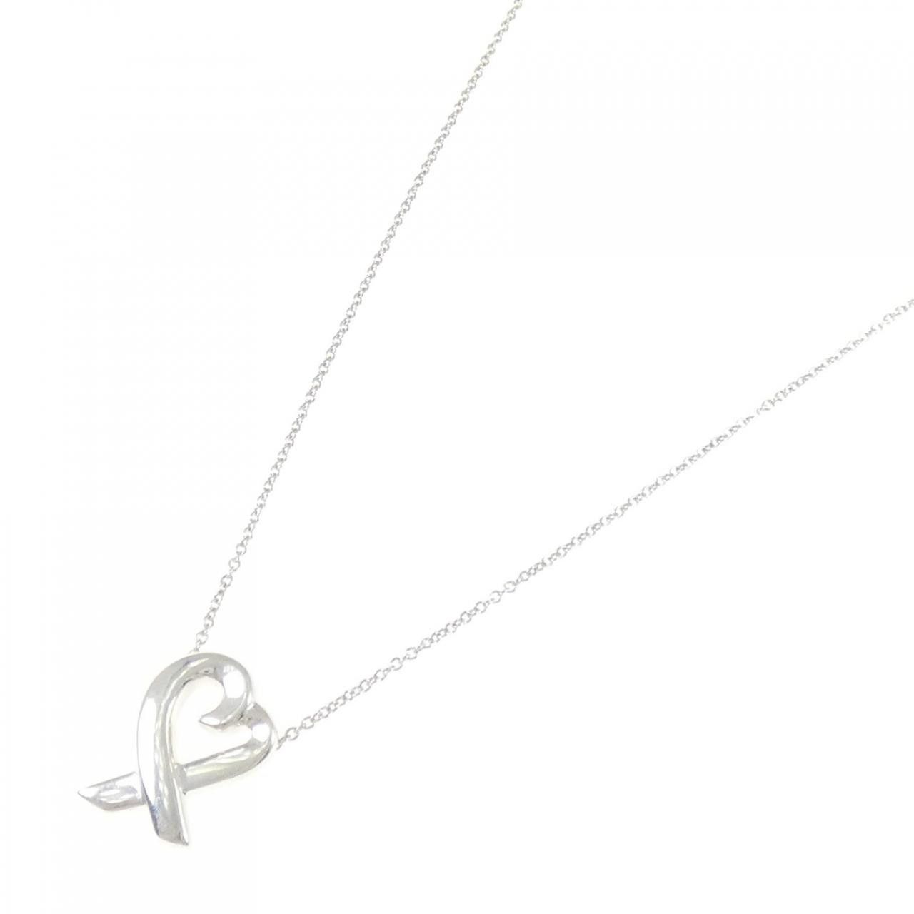 Tiffany & Co. Tiffany & Co. Tiffany Loving Heart 925 Silver Necklace Metal Necklace 60022337 DUTY FREE for USA Size ONE SIZE - 2 Thumbnail