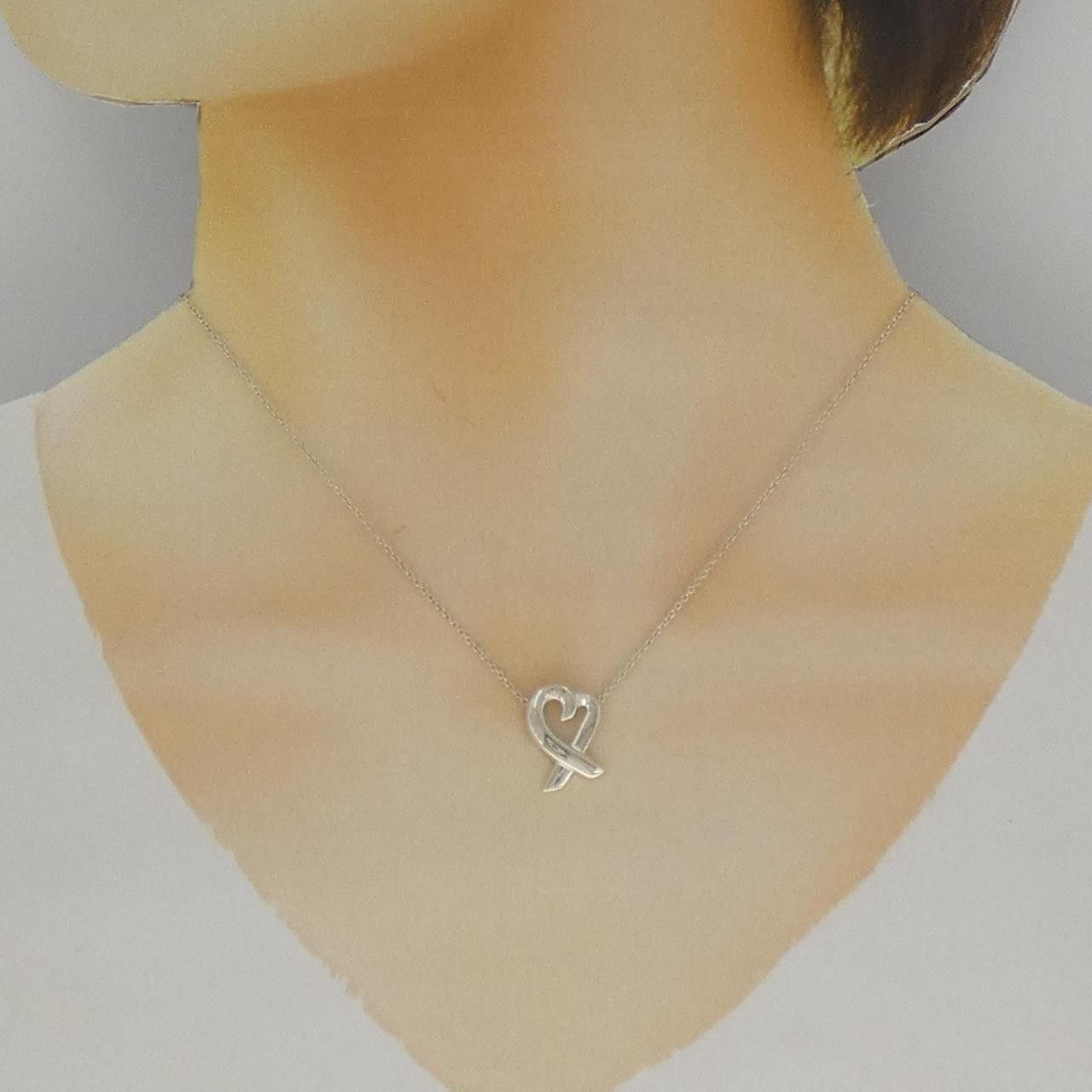 Tiffany & Co. Tiffany & Co. Tiffany Loving Heart 925 Silver Necklace Metal Necklace 60022337 DUTY FREE for USA Size ONE SIZE - 6 Thumbnail