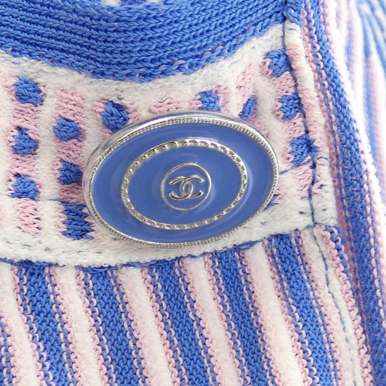 Chanel Chanel Chanel Top Cotton Tops P47955K06123 14P DUTY FREE for USA Size ONE SIZE - 7 Thumbnail