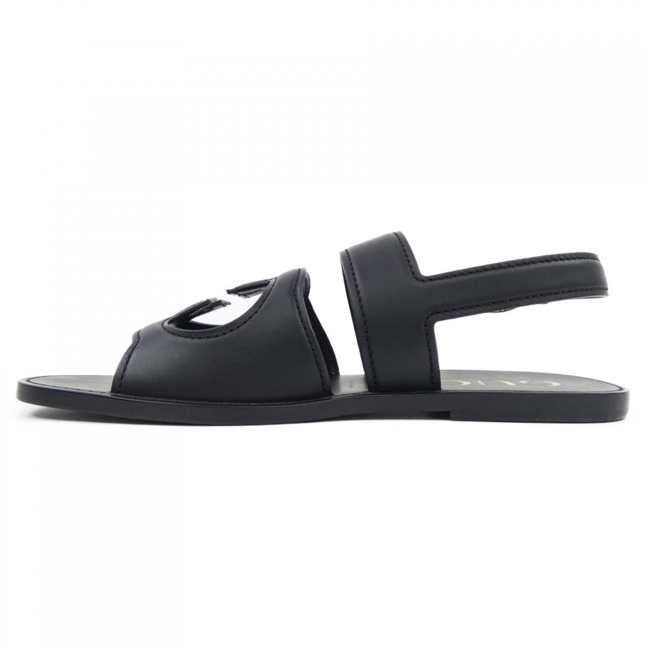 Gucci Gucci Gucci Sandal Sandals Leather Shoes 723627 US000 DUTY FREE for USA Size ONE SIZE - 2 Thumbnail