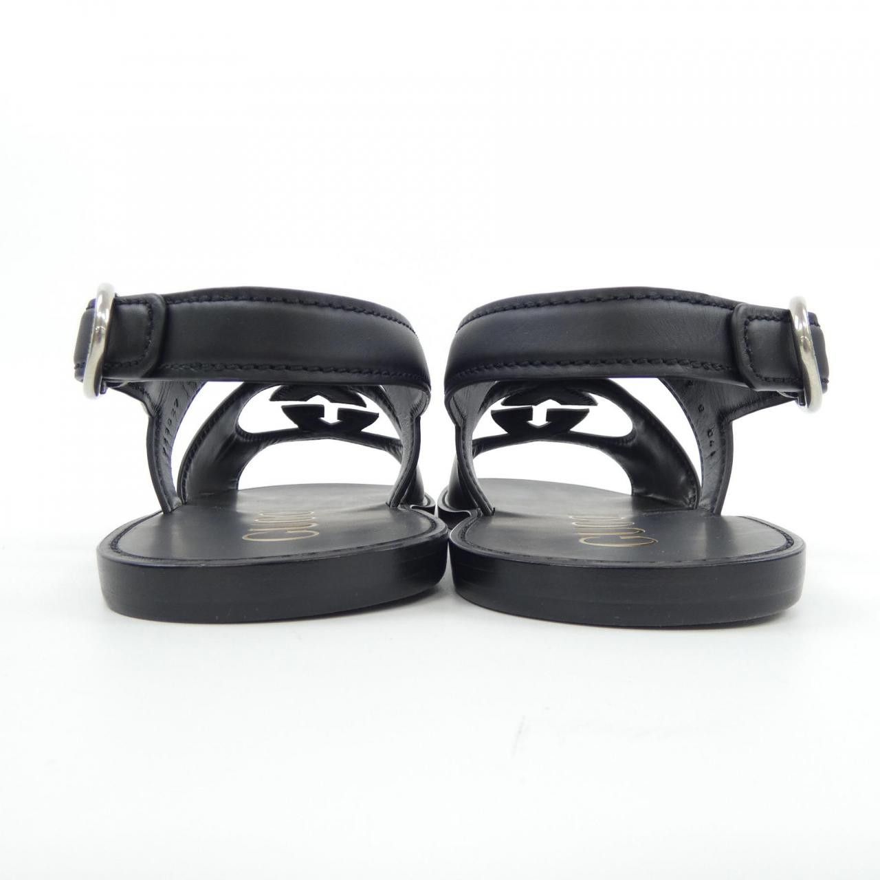 Gucci Gucci Gucci Sandal Sandals Leather Shoes 723627 US000 DUTY FREE for USA Size ONE SIZE - 5 Thumbnail
