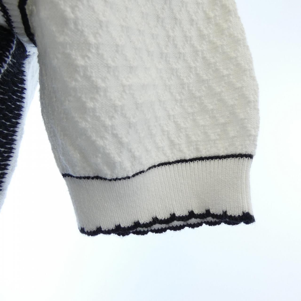 Chanel Chanel Chanel Knit Sweater Cotton Tops P74144K10654 23C DUTY FREE for USA Size ONE SIZE - 6 Thumbnail