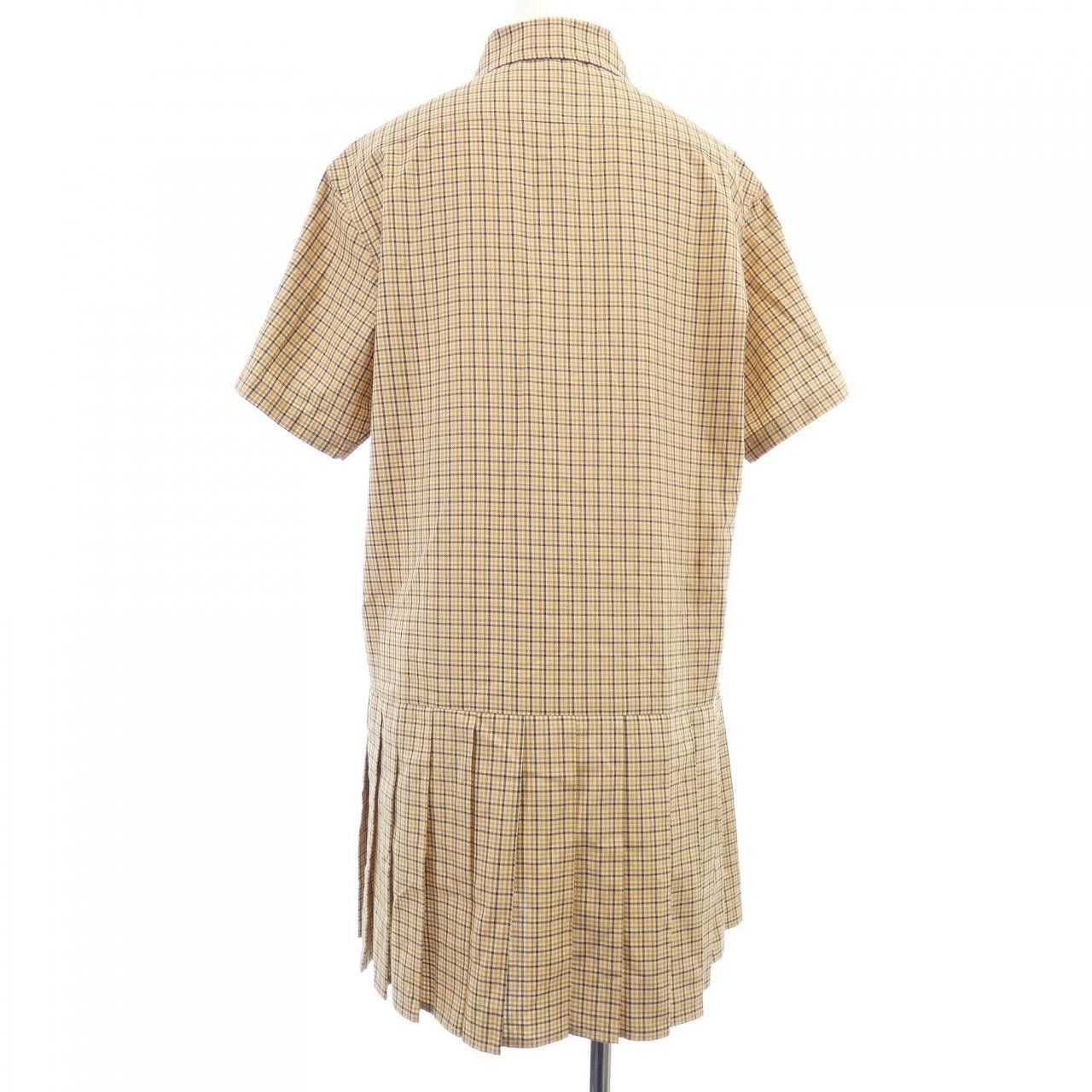 Miu Miu Miu Miu Miu Miu POPLIN DRESS Poplin Dress Cotton Dresses MF5399 SOOO 142L DUTY FREE for USA Size ONE SIZE - 2 Thumbnail