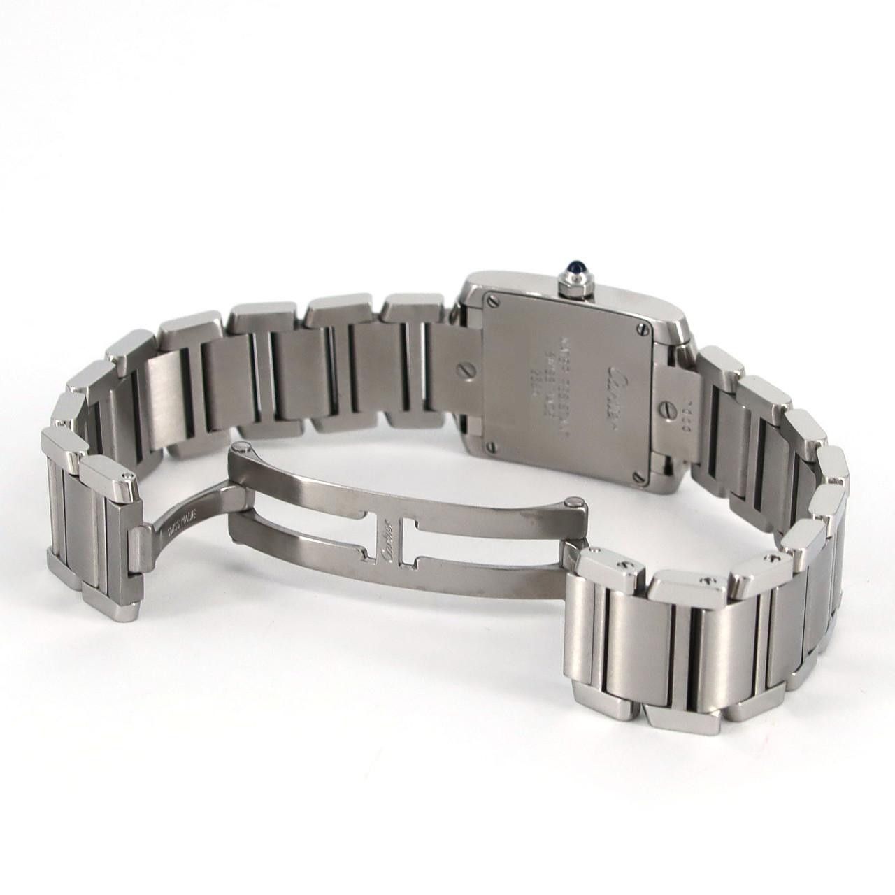 Cartier Cartier Tank Française Stainless Steel Watch Metal Quartz W51008Q3 DUTY FREE for USA