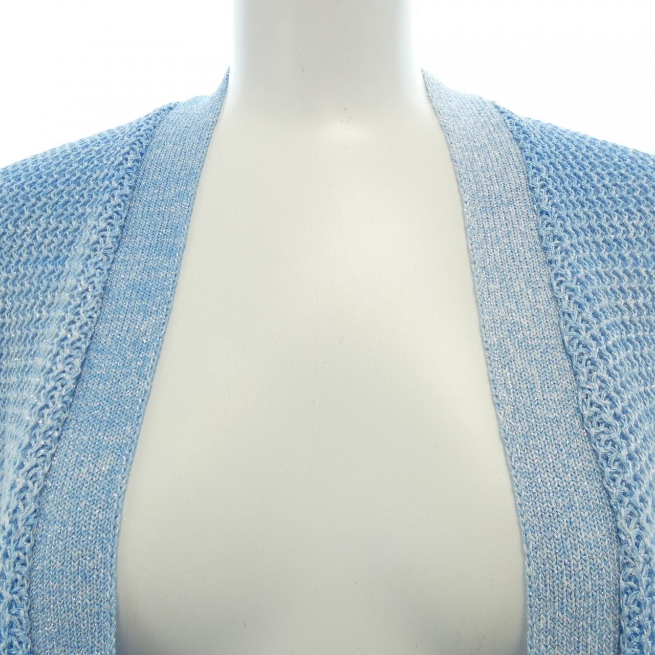 Chanel Chanel Chanel P74755K10673 Long Cardigan Cotton Tops P74755K10673 DUTY FREE for USA Size ONE SIZE - 6 Thumbnail
