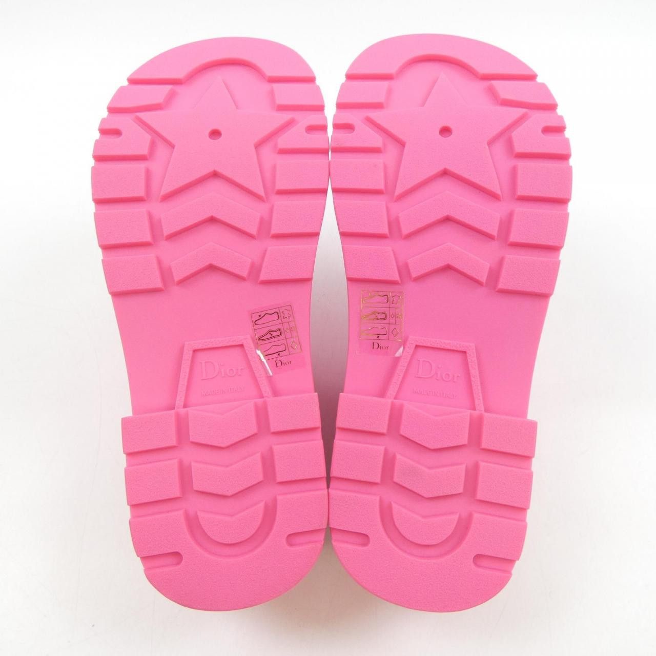 Dior Dior Christian Dior DIORQUAKE Calfskin Sandals Leather Shoes DIORQUAKE DUTY FREE for USA Size ONE SIZE - 4 Thumbnail