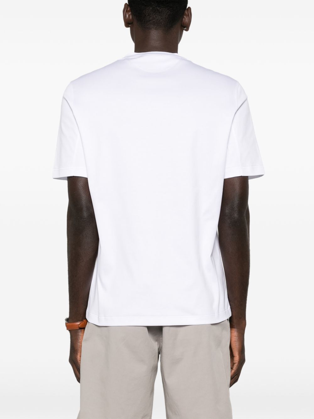 Brunello Cucinelli LOGO COTTON T-SHIRT Size US XXL / EU 58 / 5 - 5 Thumbnail