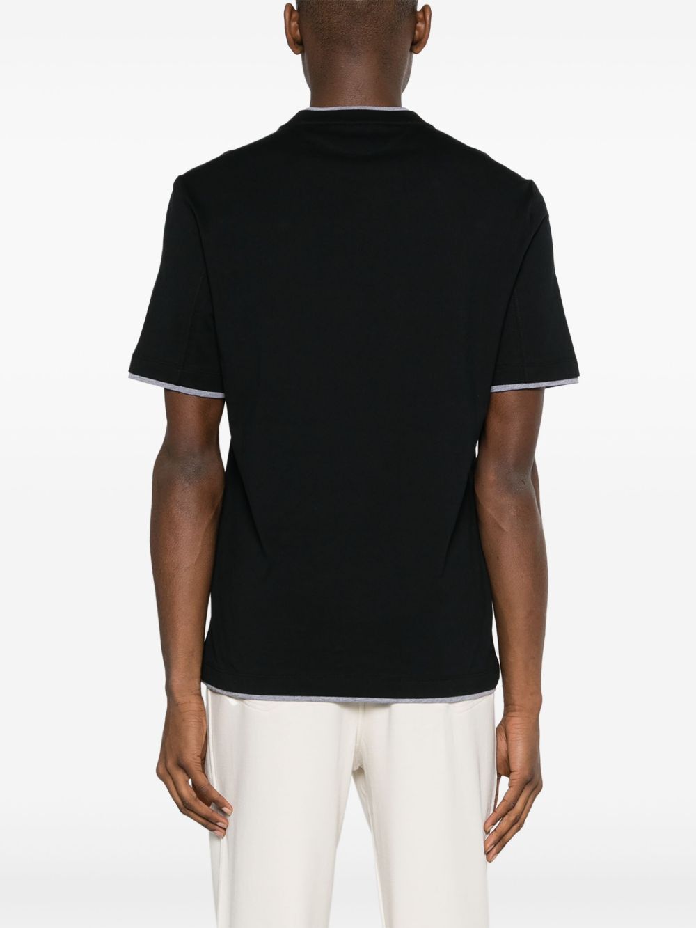 Brunello Cucinelli COTTON T-SHIRT Size US XXL / EU 58 / 5 - 3 Thumbnail