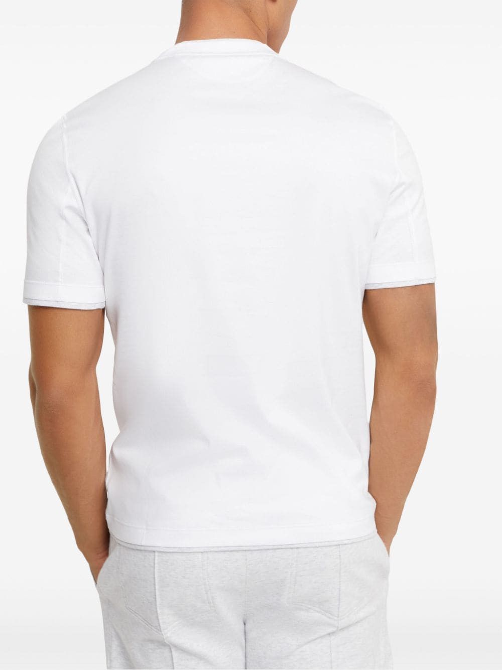 Brunello Cucinelli COTTON T-SHIRT Size US XXL / EU 58 / 5 - 2 Thumbnail