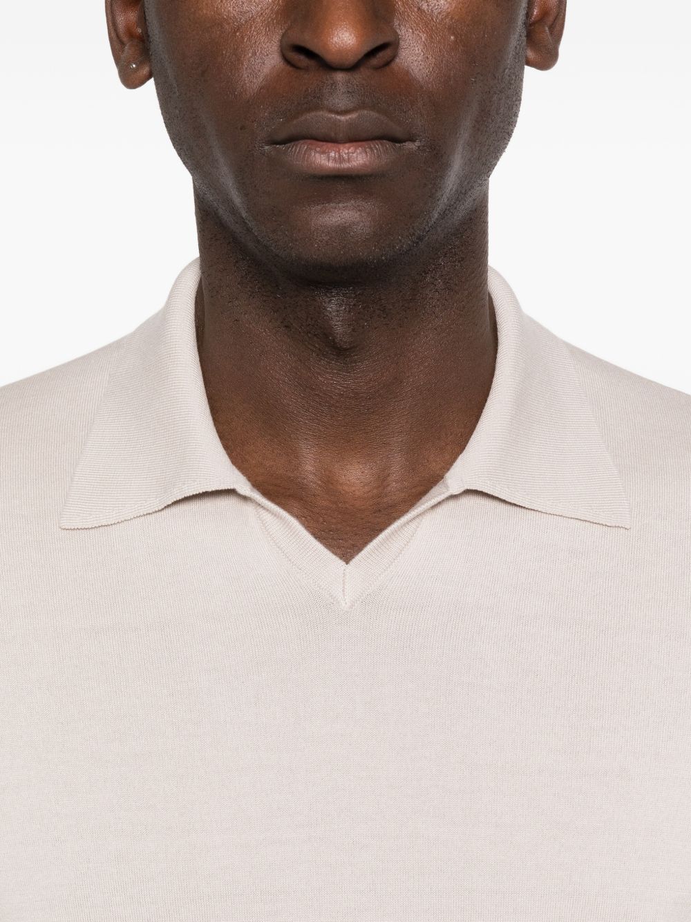 Brunello Cucinelli COTTON POLO SHIRT Size US XL / EU 56 / 4 - 2 Thumbnail