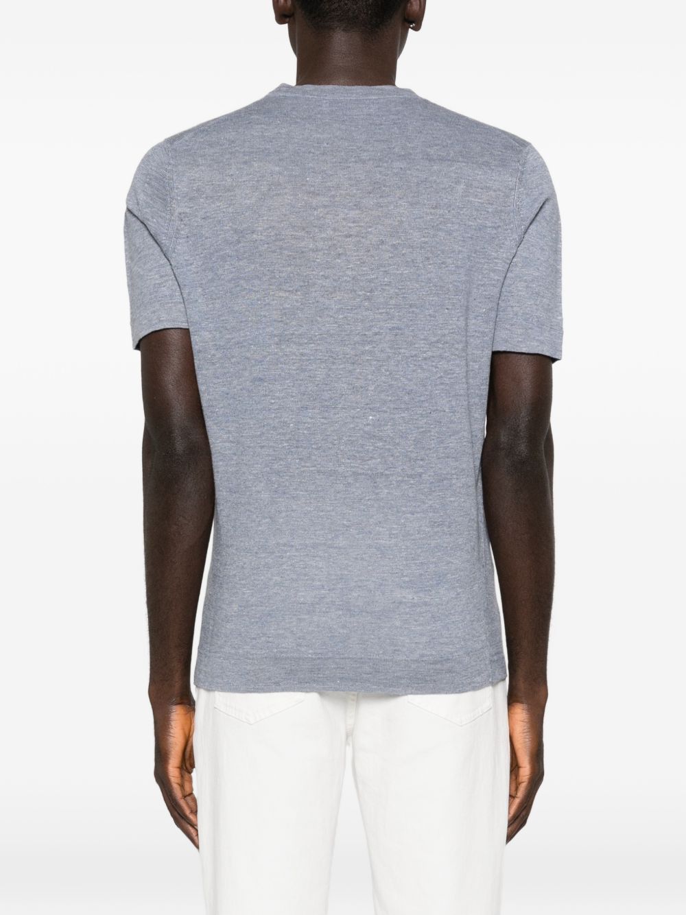 Brunello Cucinelli LINEN BLEND SWEATER Size US L / EU 52-54 / 3 - 5 Thumbnail