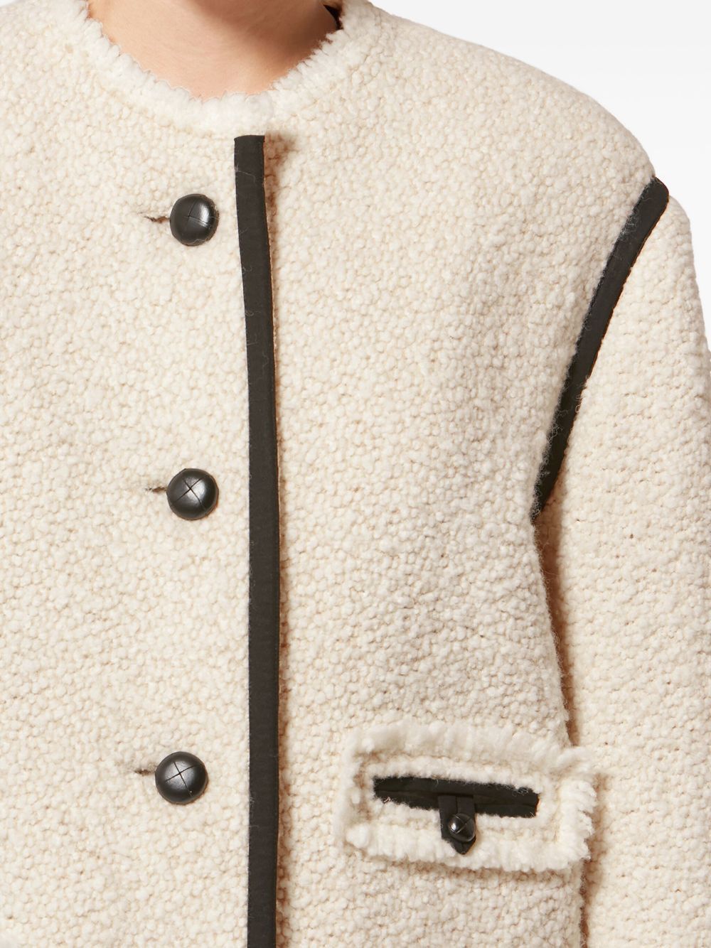 Isabel Marant MAYLIN WOOL BLEND JACKET Size S / US 4 / IT 40 - 2 Thumbnail